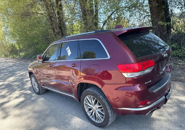 Jeep Grand Cherokee cena 75000 przebieg: 49000, rok produkcji 2018 z Starachowice małe 172